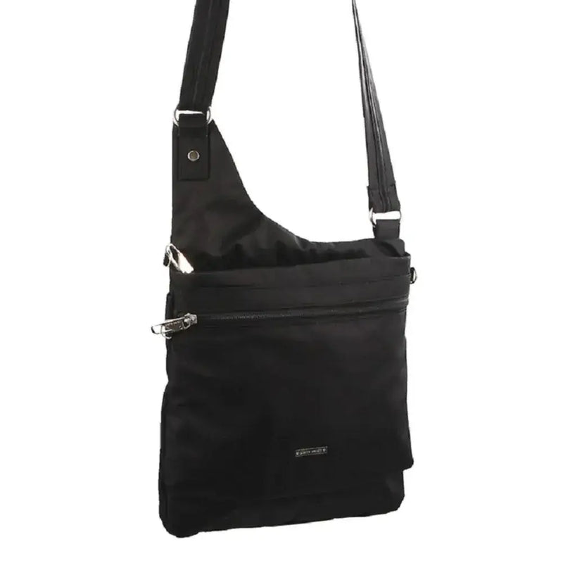 Load image into Gallery viewer, Pierre Cardin RFID Cross Body Bag Travel Anti-Theft Slash Proof - Black-0
