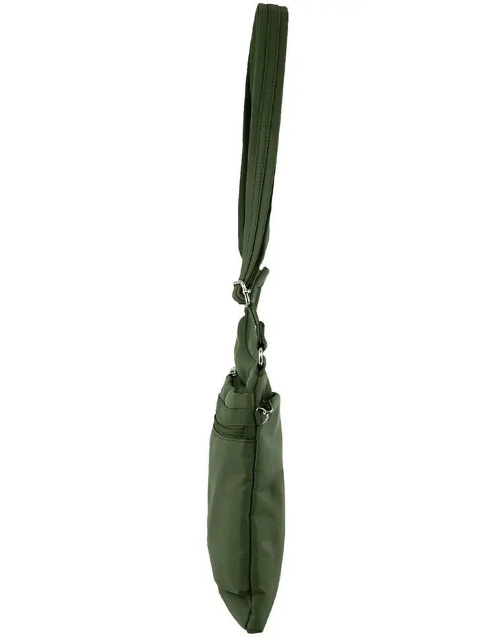Load image into Gallery viewer, Pierre Cardin RFID Cross Body Bag Travel Anti-Theft Slash Proof - Olive-2