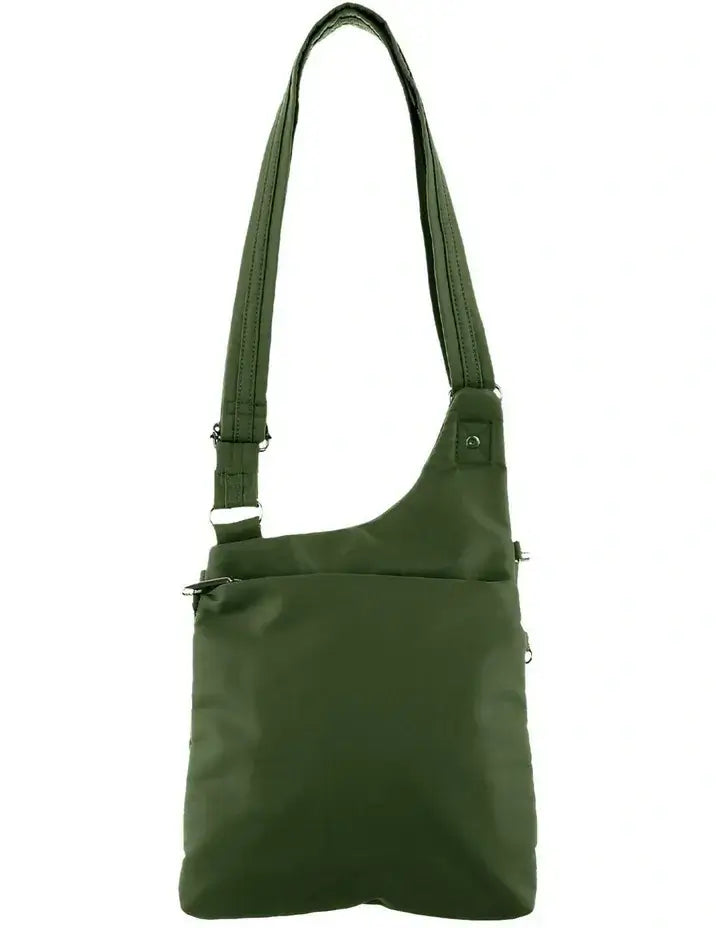 Load image into Gallery viewer, Pierre Cardin RFID Cross Body Bag Travel Anti-Theft Slash Proof - Olive-3