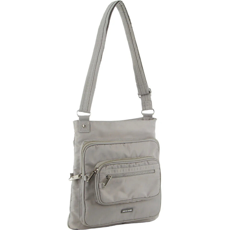 Load image into Gallery viewer, Pierre Cardin Nylon Cross Body RFID Anti-Theft Slash Proof Bag - Taupe-0