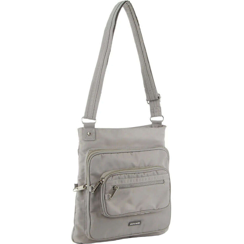 Load image into Gallery viewer, Pierre Cardin Nylon Cross Body RFID Anti-Theft Slash Proof Bag - Taupe-1