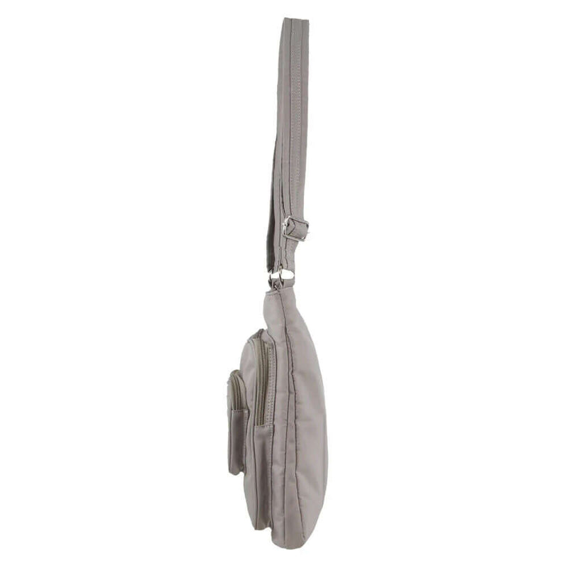 Load image into Gallery viewer, Pierre Cardin Nylon Cross Body RFID Anti-Theft Slash Proof Bag - Taupe-4