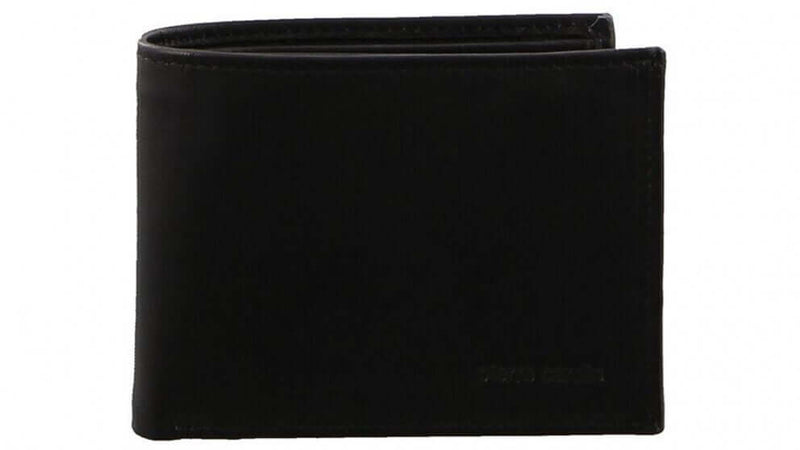 Load image into Gallery viewer, Pierre Cardin Italian Genuine Leather Mens Two Tone Bi Fold Wallet- Black/Cognac-4