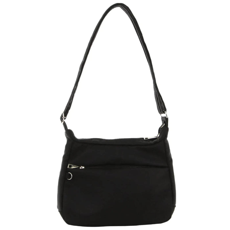 Load image into Gallery viewer, Pierre Cardin Nylon Cross Body RFID Anti-Theft Slash Proof Travel Bag - Black-3
