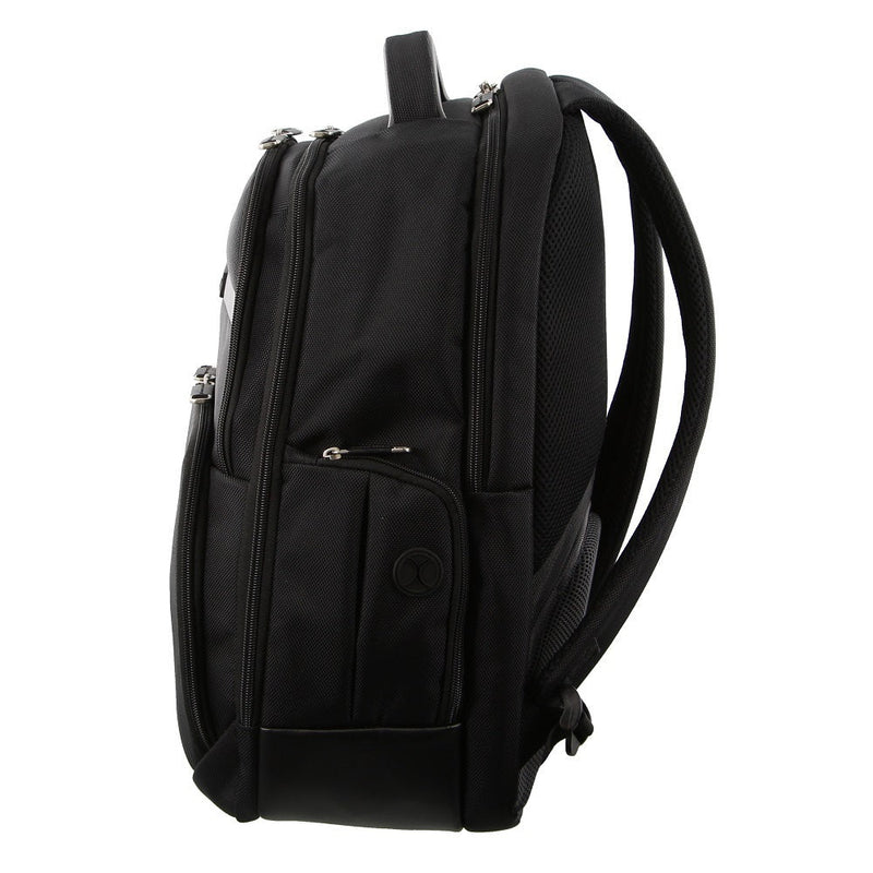 Load image into Gallery viewer, Pierre Cardin 30L Large Backpack Bag w 15" Laptop Sleeve Travel Luggage RFID - Black-2