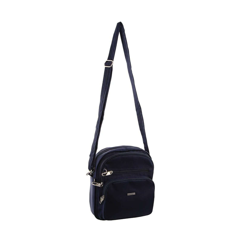 Load image into Gallery viewer, Pierre Cardin Nylon Shoulder Cross Body RFID Anti-Theft Slash Proof Bag Travel - Navy-2