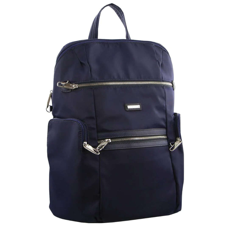 Load image into Gallery viewer, Pierre Cardin Nylon RFID Anti Theft Slash Proof Backpack Bag - Navy-1