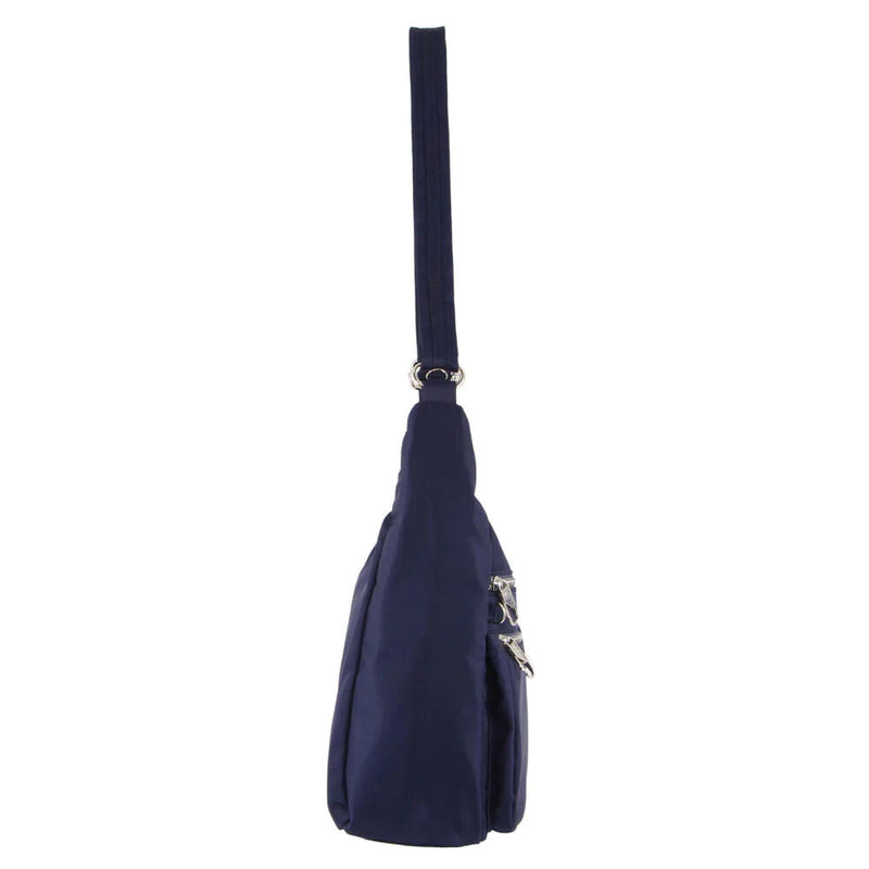 Load image into Gallery viewer, Pierre Cardin Anti-Theft Cross Body Bag RFID Slash Proof Travel - Navy-3