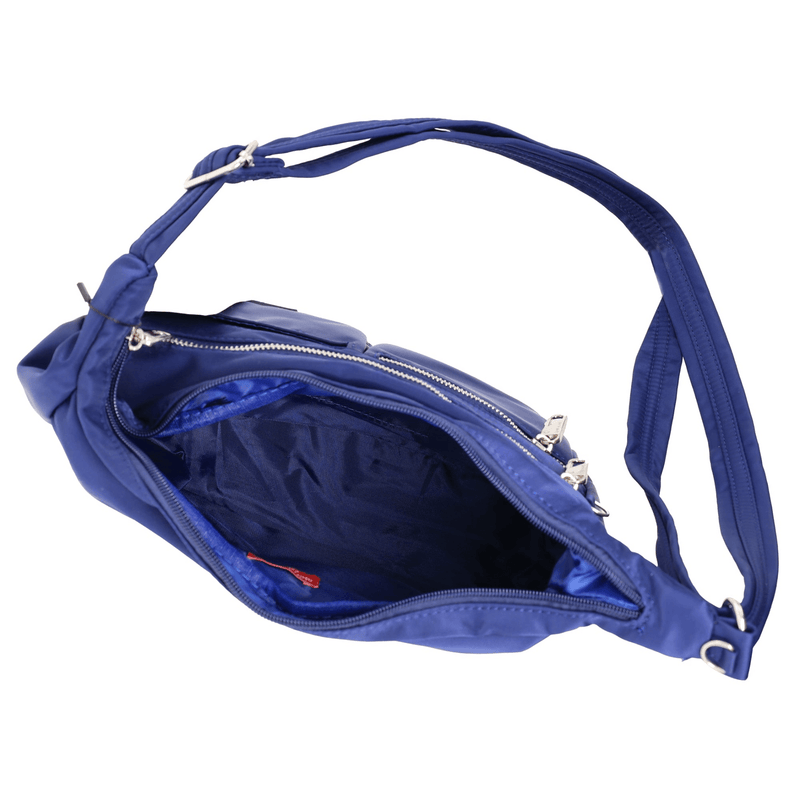 Load image into Gallery viewer, Pierre Cardin Anti-Theft Cross Body Bag RFID Slash Proof Travel - Navy-2