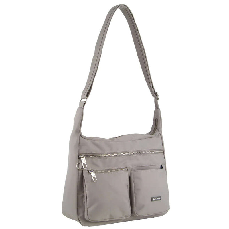 Load image into Gallery viewer, Pierre Cardin Anti-Theft Cross Body Bag RFID Slash Proof Travel - Taupe-0