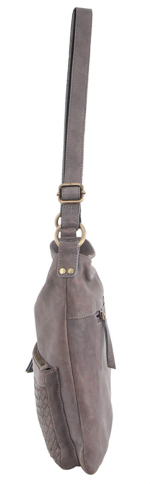 Load image into Gallery viewer, Pierre Cardin Woven Leather Ladies Cross-Body Bag Handbag-3
