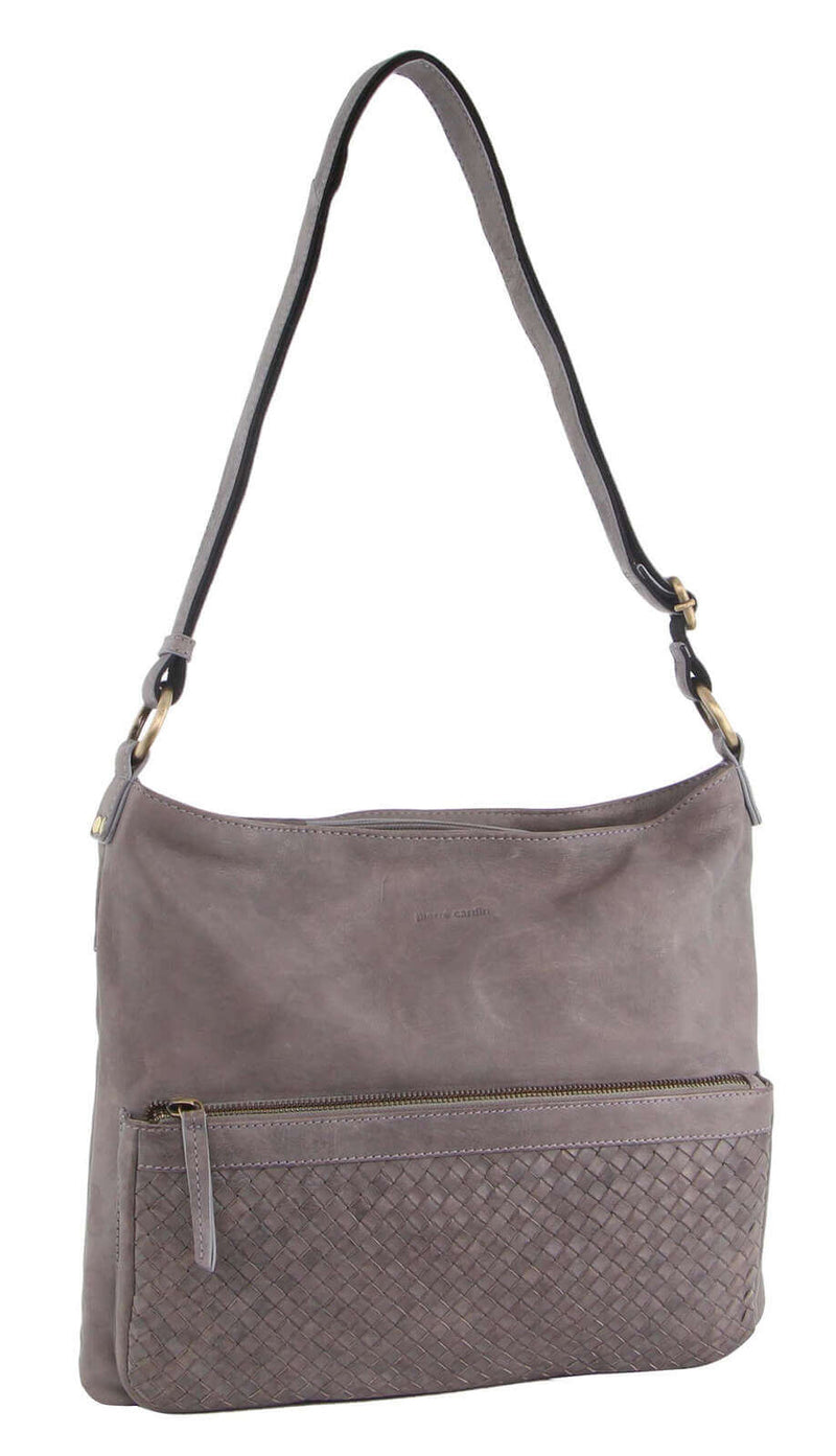 Load image into Gallery viewer, Pierre Cardin Woven Leather Ladies Cross-Body Bag Handbag-1