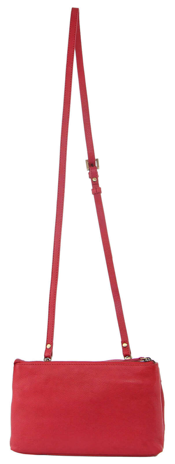 Load image into Gallery viewer, Pierre Cardin Woven Ladies Crossbody/ Clutch Bag - Red-2