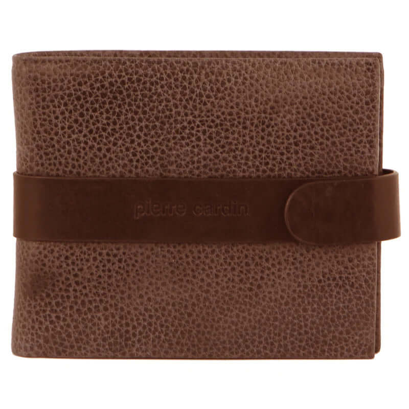 Load image into Gallery viewer, Pierre Cardin Mens RFID Leather Tab Wallet - Brown-0
