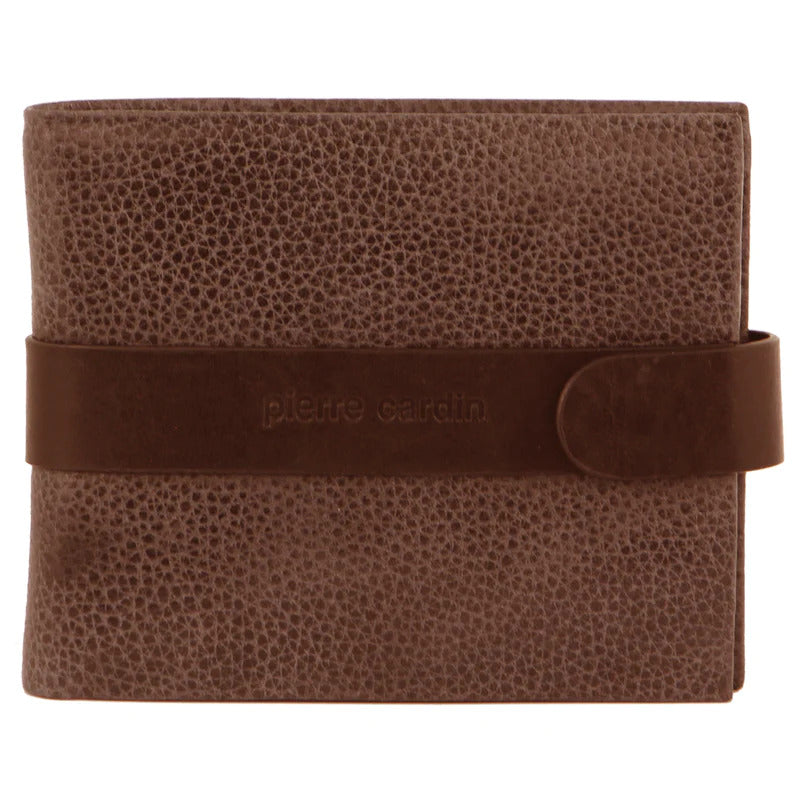 Load image into Gallery viewer, Pierre Cardin Mens RFID Leather Tab Wallet - Brown-1