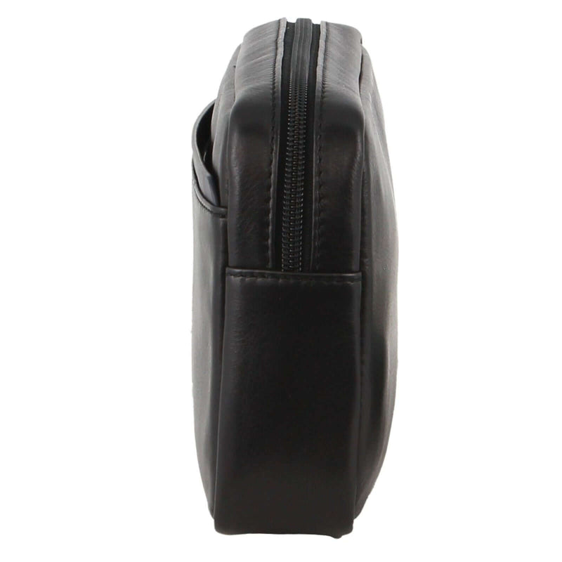 Load image into Gallery viewer, Pierre Cardin Mens Leather Travel Organizer in Black/Navy-3