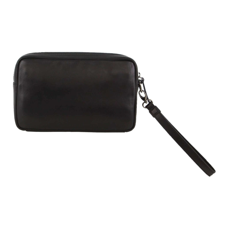 Load image into Gallery viewer, Pierre Cardin Mens Leather Travel Organizer in Black/Navy-2