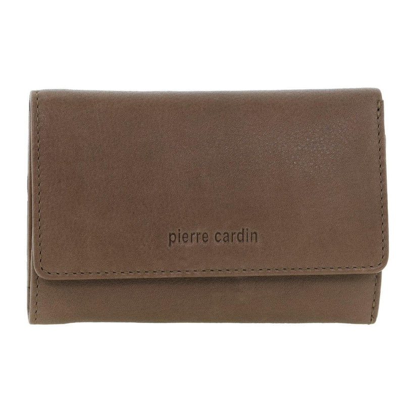 Load image into Gallery viewer, Pierre Cardin Womens Soft Italian Leather RFID Purse Wallet Rustic - Taupe-3