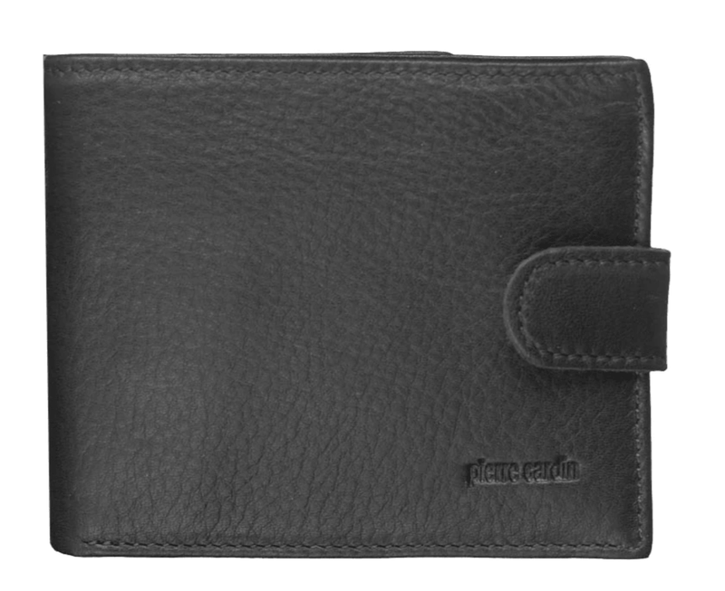 Load image into Gallery viewer, Pierre Cardin Mens Genuine Soft Italian Leather RFID Wallet - Black-2