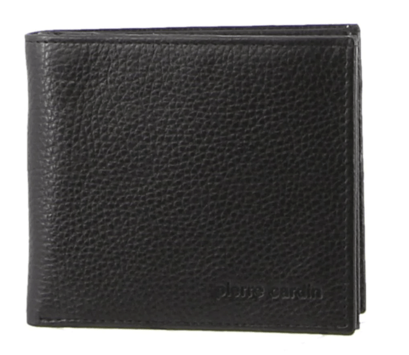 Load image into Gallery viewer, Pierre Cardin Mens Tri Fold Leather Wallet w/ RFID Protection - Black-2