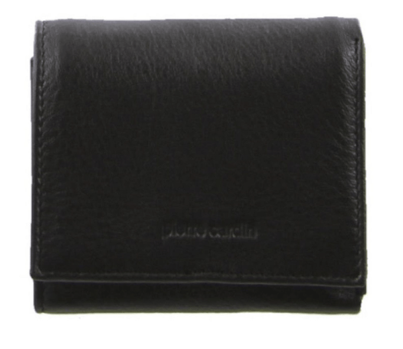 Load image into Gallery viewer, Pierre Cardin RFID Mens Wallet Tri-Fold Genuine Italian Leather - Black-0