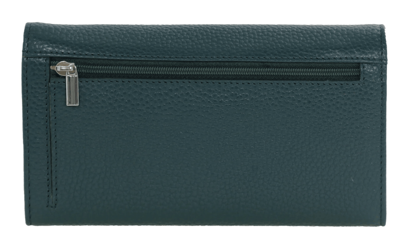 Load image into Gallery viewer, Pierre Cardin Ladies Womens Soft Italian Leather RFID Purse Wallet - Green-3