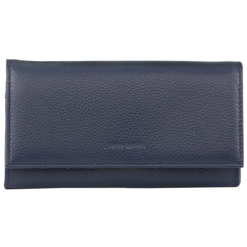 Load image into Gallery viewer, Pierre Cardin Ladies Womens Soft Italian Leather RFID Purse Wallet - Navy-2