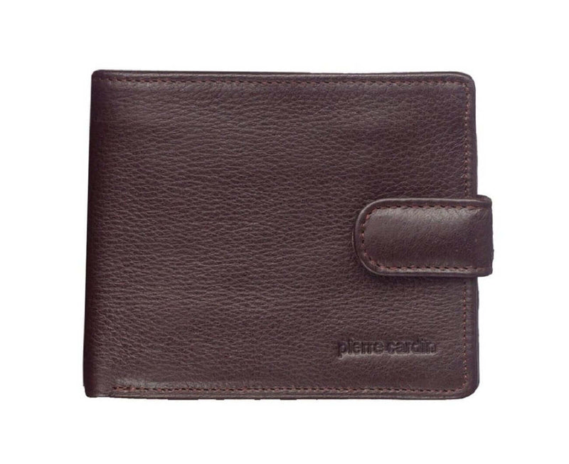 Load image into Gallery viewer, Pierre Cardin RFID Mens Wallet Bi-Fold Genuine Italian Leather w GIFT BOX - Brown-2