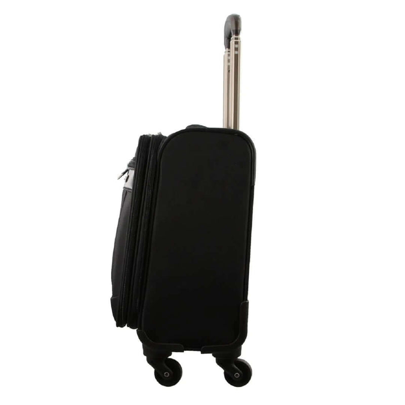 Load image into Gallery viewer, Pierre Cardin 4-Wheel Mobile Office/Cabin Case Travel Luggage Suitcase - Black-4