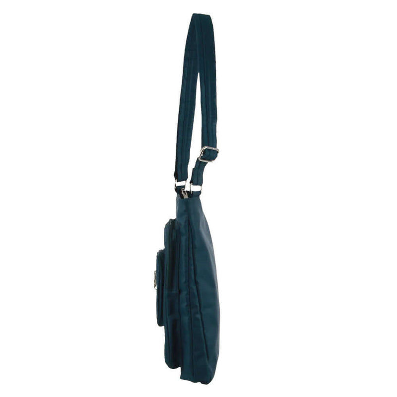 Load image into Gallery viewer, Pierre Cardin Anti-Theft Cross Body Bag Slash Proof RFID Blocking - Teal-2