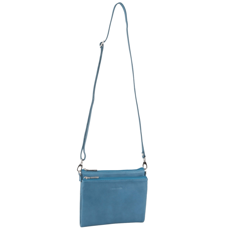 Load image into Gallery viewer, Pierre Cardin Ladies Cross Body Bag Leather Clutch Shoulder Sling Womens - Tropical-4