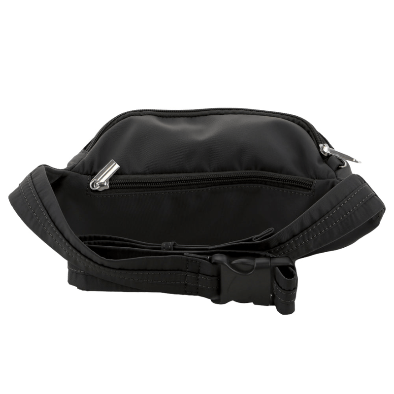 Load image into Gallery viewer, Pierre Cardin Slash Proof Waist Belt Bum Bag Travel RFID Anti-Theft Mens Black-4