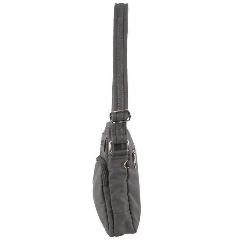 Load image into Gallery viewer, Pierre Cardin Anti-Theft Cross Body Bag RFID Blocking Slash Proof- Grey-2