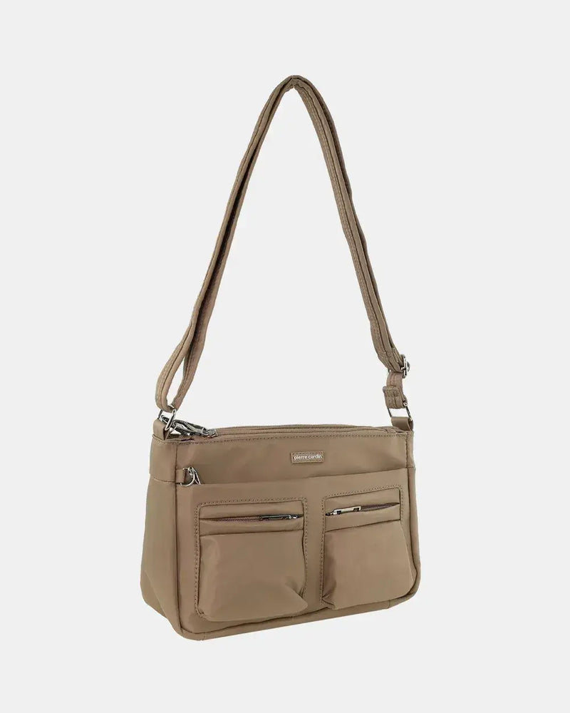 Load image into Gallery viewer, Pierre Cardin Anti-Theft Cross Body Bag Slash Proof RFID Blocking - Camel-0