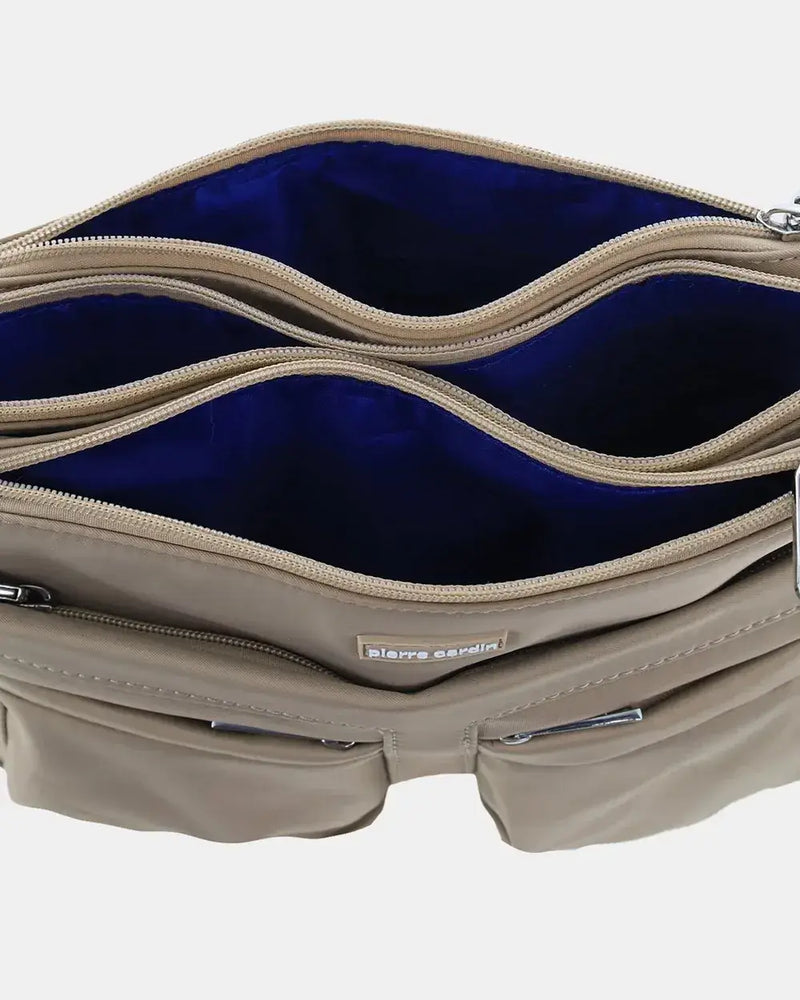 Load image into Gallery viewer, Pierre Cardin Anti-Theft Cross Body Bag Slash Proof RFID Blocking - Camel-2