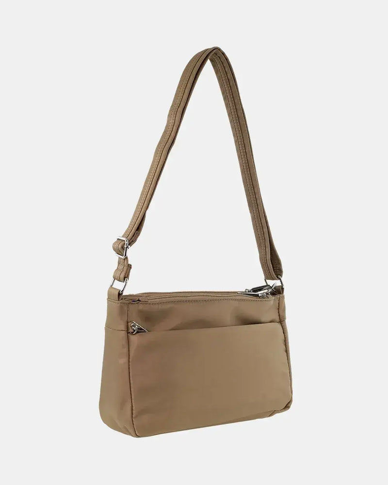 Load image into Gallery viewer, Pierre Cardin Anti-Theft Cross Body Bag Slash Proof RFID Blocking - Camel-4