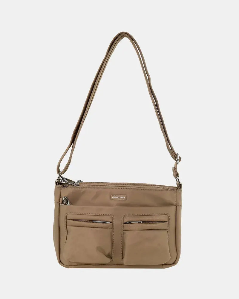 Load image into Gallery viewer, Pierre Cardin Anti-Theft Cross Body Bag Slash Proof RFID Blocking - Camel-3
