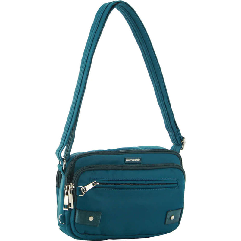 Load image into Gallery viewer, Pierre Cardin Anti-Theft Cross Body Bag Slash Proof RFID Blocking - Turquoise-1