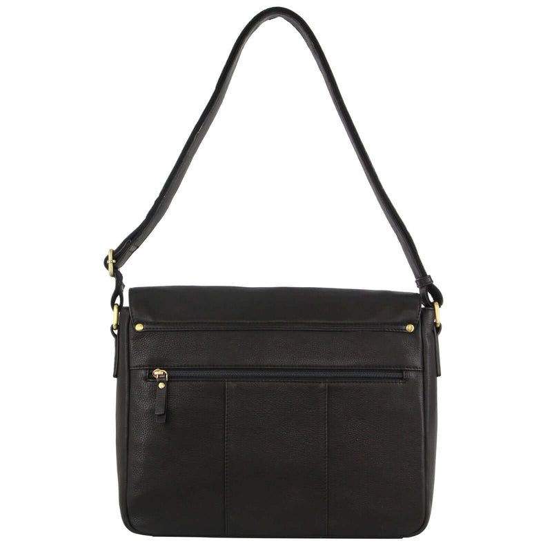 Load image into Gallery viewer, Pierre Cardin Leather Business Bag in Black & Organizer Cross Body in Black/Navy-2