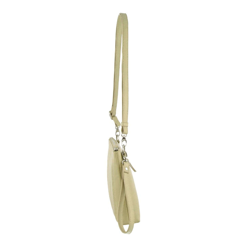 Load image into Gallery viewer, Pierre Cardin Womens Crossbody/Clutch Leather Bag in Sand-3