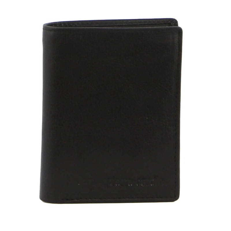 Load image into Gallery viewer, Pierre Cardin Mens Wallet Leather Tri Fold Credit Card Slots Slim RFID - Black-2