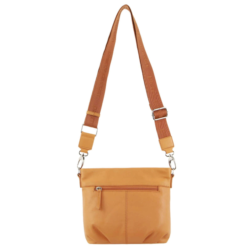 Load image into Gallery viewer, Pierre Cardin Leather Crossbody Bag w/ Shoulder Strap in Apricot-2