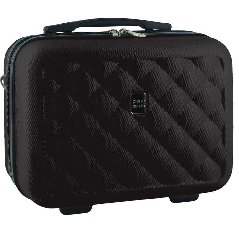 Load image into Gallery viewer, Pierre Cardin Beauty Case Hard Shell Makeup Cosmetic Organizer Travel - Black-0