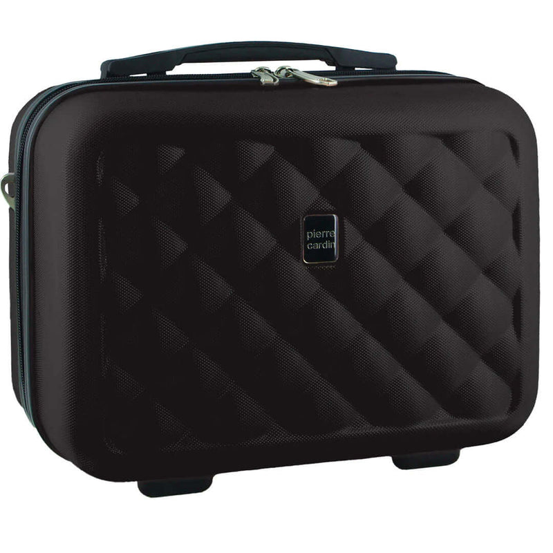 Load image into Gallery viewer, Pierre Cardin Beauty Case Hard Shell Makeup Cosmetic Organizer Travel - Black-0