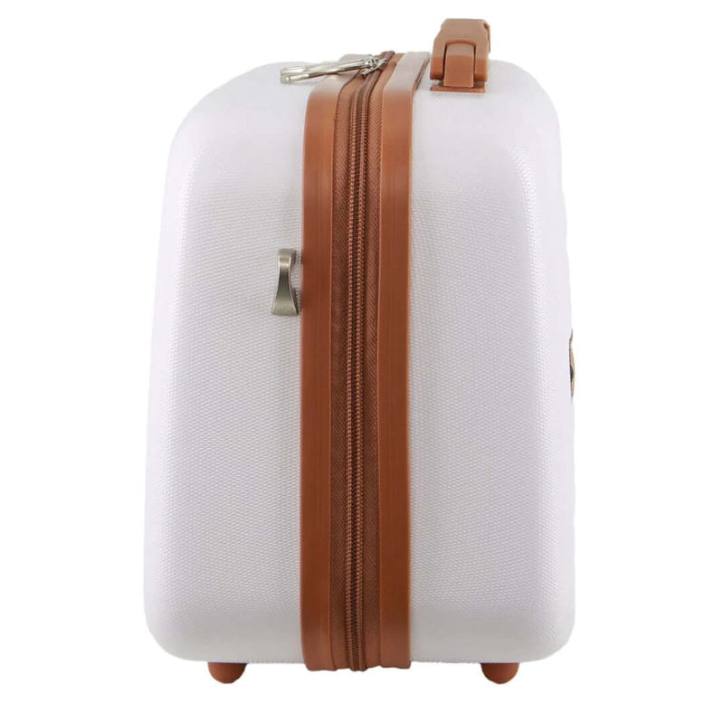Load image into Gallery viewer, Pierre Cardin Beauty Case Hard Shell Makeup Cosmetic Organizer Travel - White-3