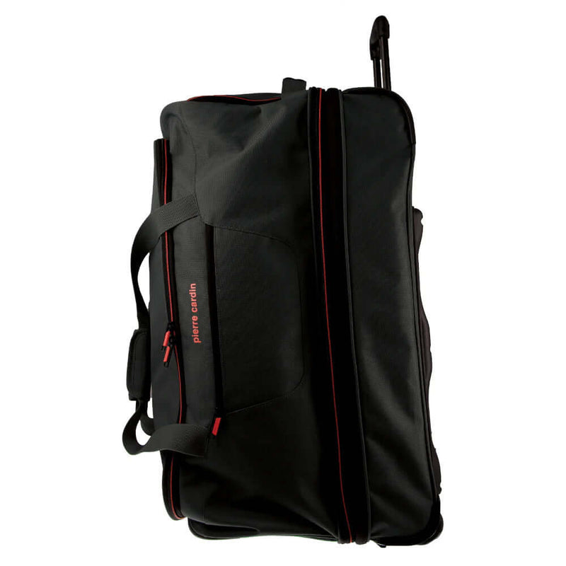 Load image into Gallery viewer, Pierre Cardin Trolley Bag Large Soft Travel Luggage Wheeled Duffle 82cm - Black-4