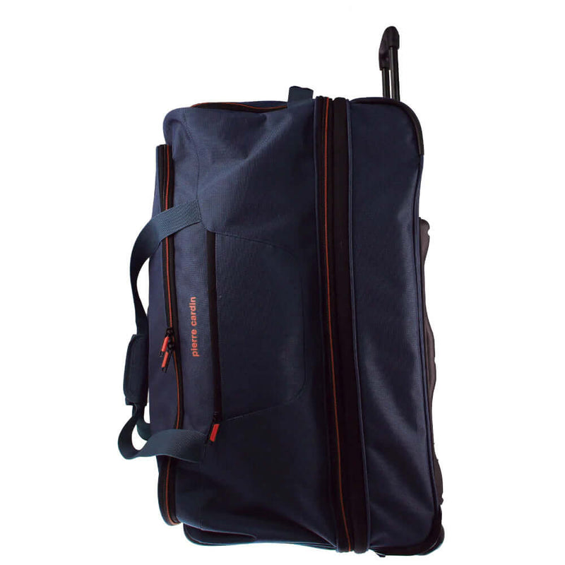Load image into Gallery viewer, Pierre Cardin Trolley Bag Large Soft Travel Luggage Wheeled Duffle 82 Cm - Navy-4