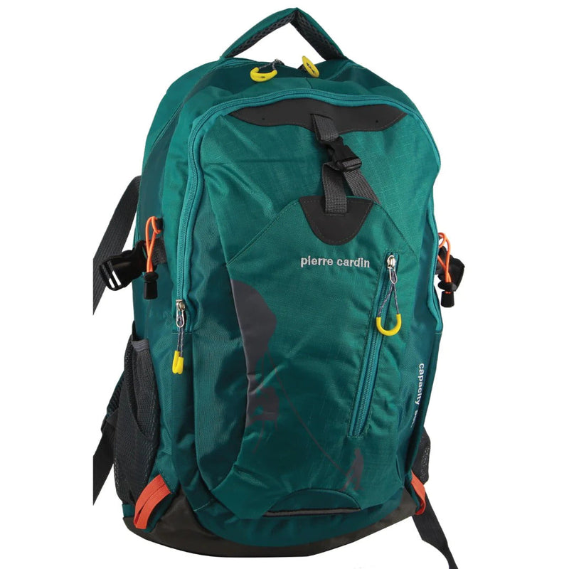 Load image into Gallery viewer, Pierre Cardin Mens Nylon Travel & Sport Medium Backpack Bag in Green-0