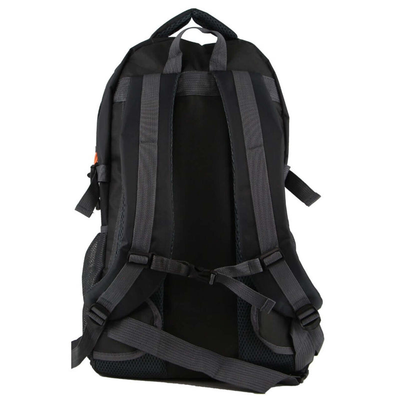 Load image into Gallery viewer, Pierre Cardin Mens Nylon Adventure Travel & Sport Large Backpack Bag in Grey/Black-2