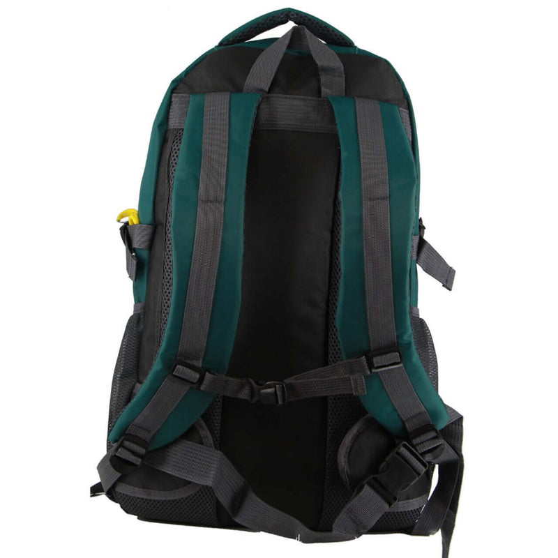 Load image into Gallery viewer, Pierre Cardin Mens Backpack Bag RFID Pocket Nylon Travel Sport Large - Green-3